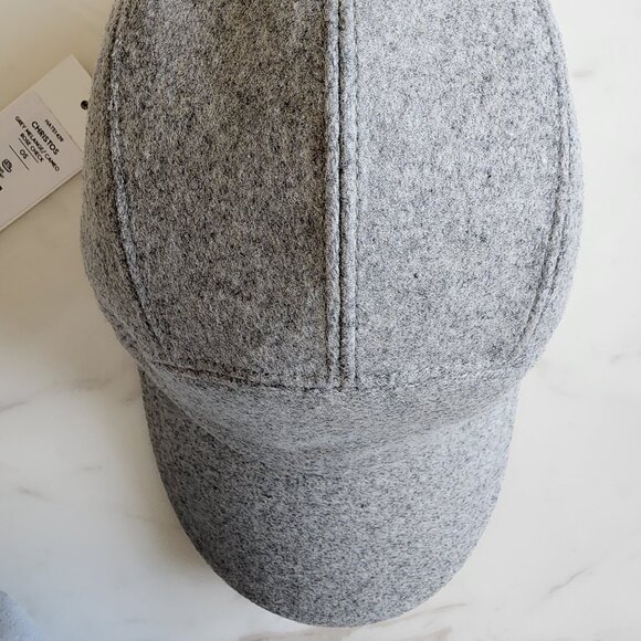NWT Helen Kaminski Christos Sport Cap – Grey Melange 🧢 - Picture 5 of 12